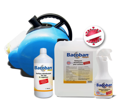 Désinfectants BACOBAN NANOPROTEC Réunion 974